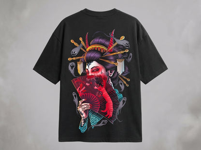 Ravenous ASIATICA - Camiseta semioversize (280 g/m²)