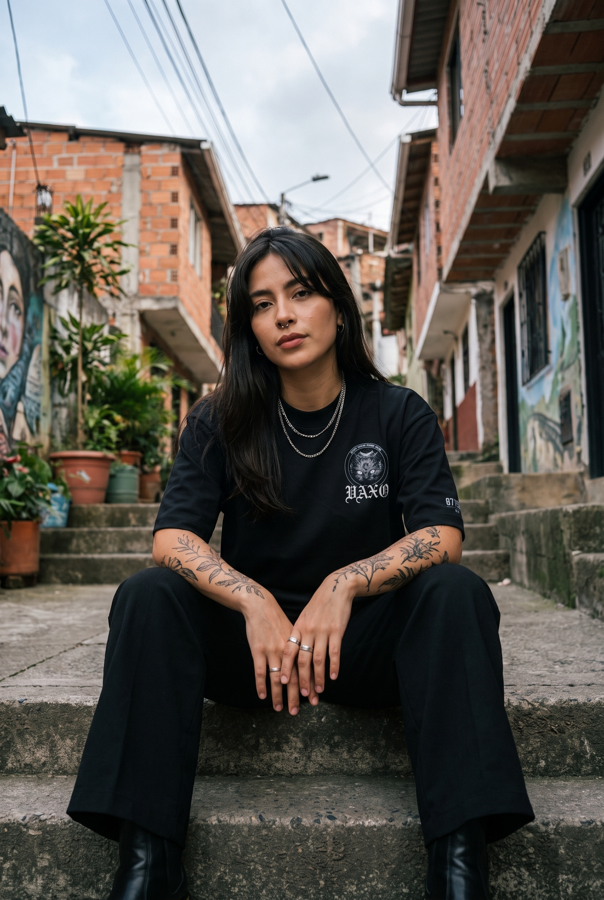 Camiseta Third Eye VAXO — frente con emblema
